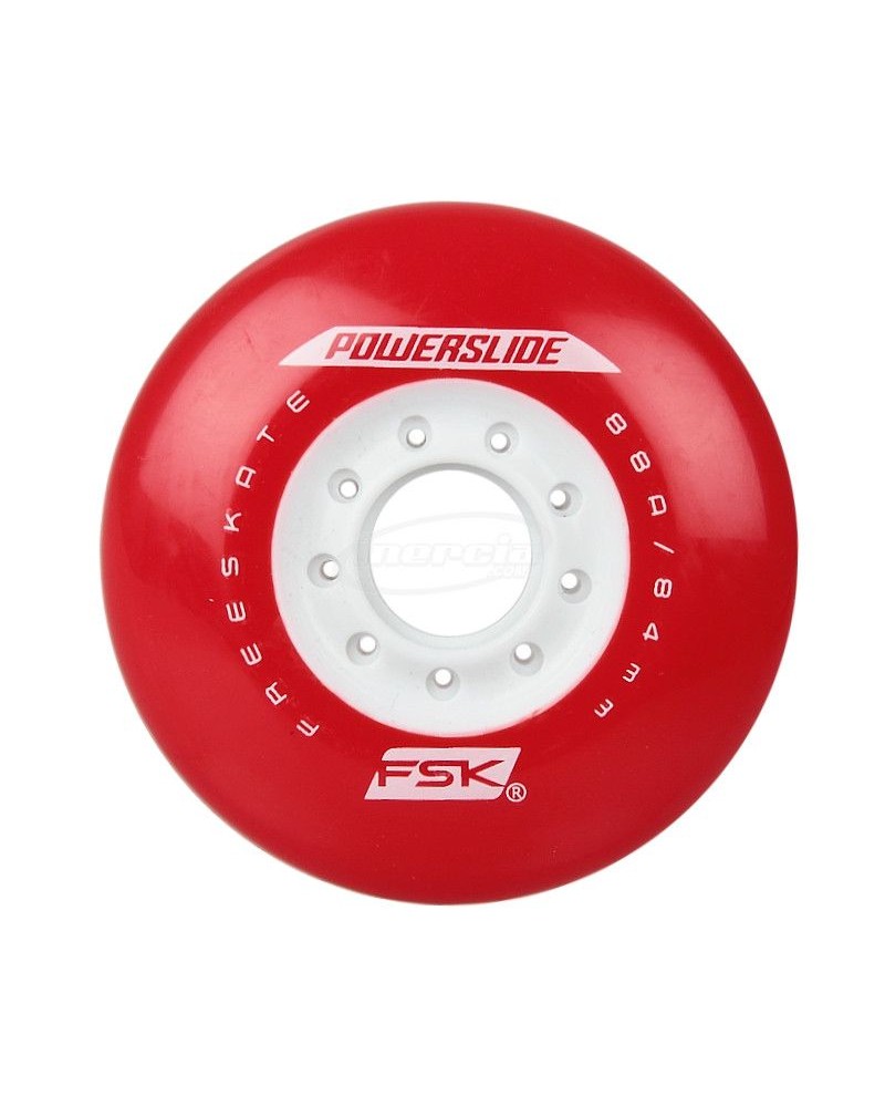 Ruedas Patinaje POWERSLIDE PS Fsk Red 84 mms 88a