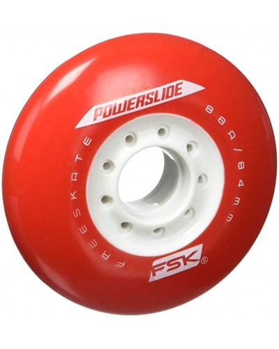 Ruedas Patinaje POWERSLIDE PS Fsk Red 84 mms 88a