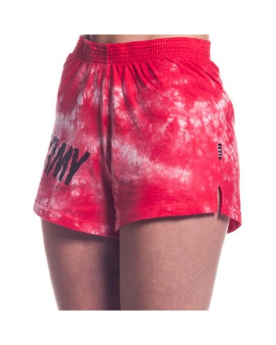 Shorts Chica Grimey "Scream Tie Dye" Red