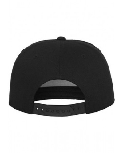 Gorra FLEXFIT cierre snapback plana 6007 black-black