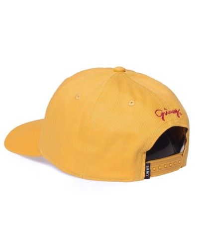 Gorra plana GRIMEY "Runaway" yellow