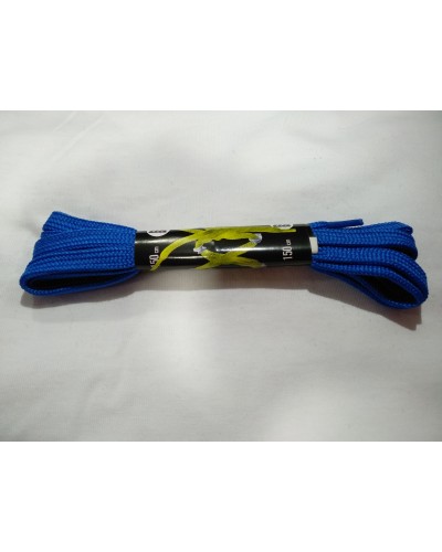 Cordones Zapas / Patines 150 cms (Azul eléctrico fluor)