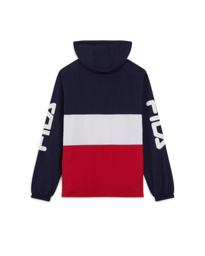 Cortavientos FILA "Ladislaus" navy / white / red