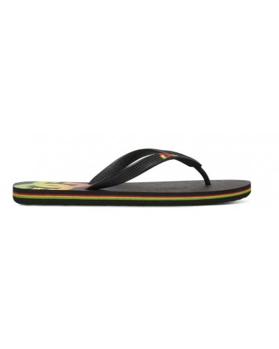 Chanclas DC Shoes "Spray" black / rasta