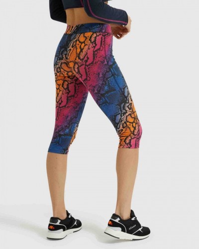 Leggins cortos ELLESSE "Massima" multicolor snake