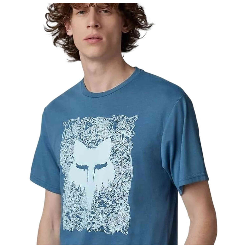Camiseta Fox Auxlry azul pizarra oscuro