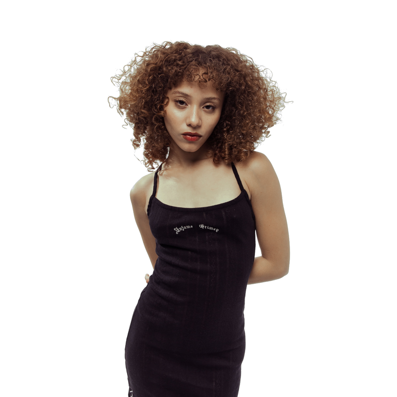 Vestido chica Grimey Causing Panic black