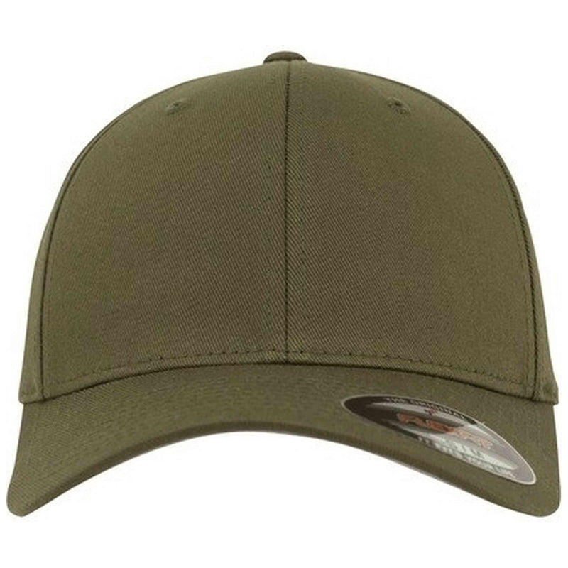 Gorra curva cerrada Flexfit 6277 olive