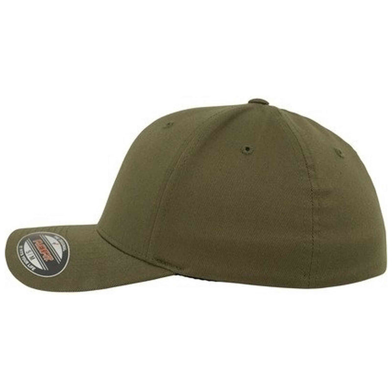 Gorra curva cerrada Flexfit 6277 olive