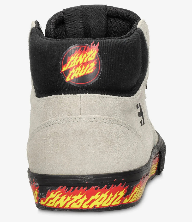 Botines Etnies X Santa Cruz Screw vulc mid sand black
