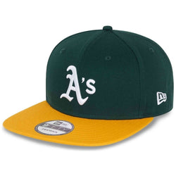 Gorra plana snapback New Era Oakland Athletics green