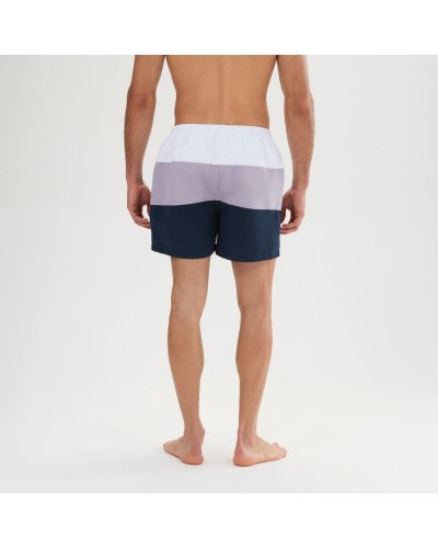Bañador Ellesse Bassi White Purple Navy