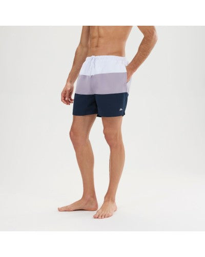 Bañador Ellesse Bassi White Purple Navy