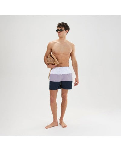 Bañador Ellesse Bassi White Purple Navy