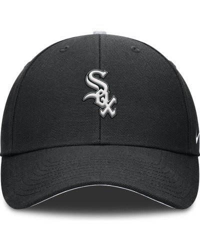Gorra curva niños Nike Chicago White Sox black