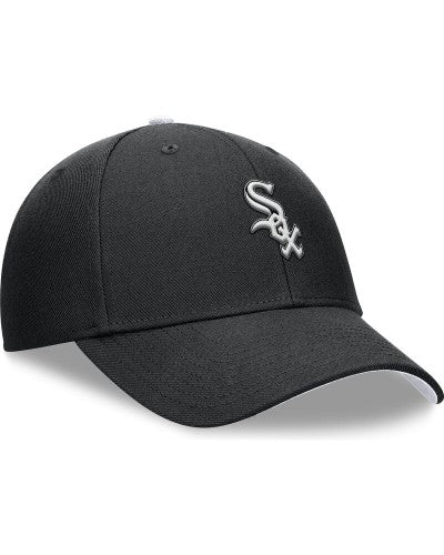 Gorra curva niños Nike Chicago White Sox black
