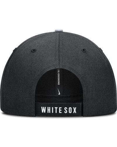 Gorra curva niños Nike Chicago White Sox black
