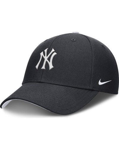 Gorra curva ajustable niños Nike New York Yankees black